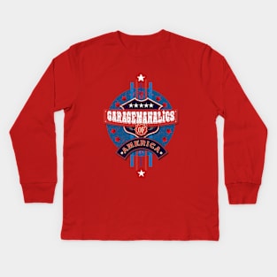 Garagemahalics of America Kids Long Sleeve T-Shirt